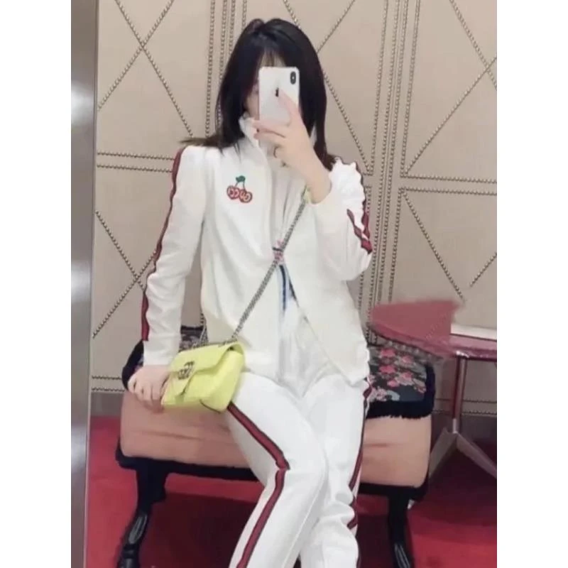 GUCCI/古驰YF1059 樱桃拉链外套 XXS码