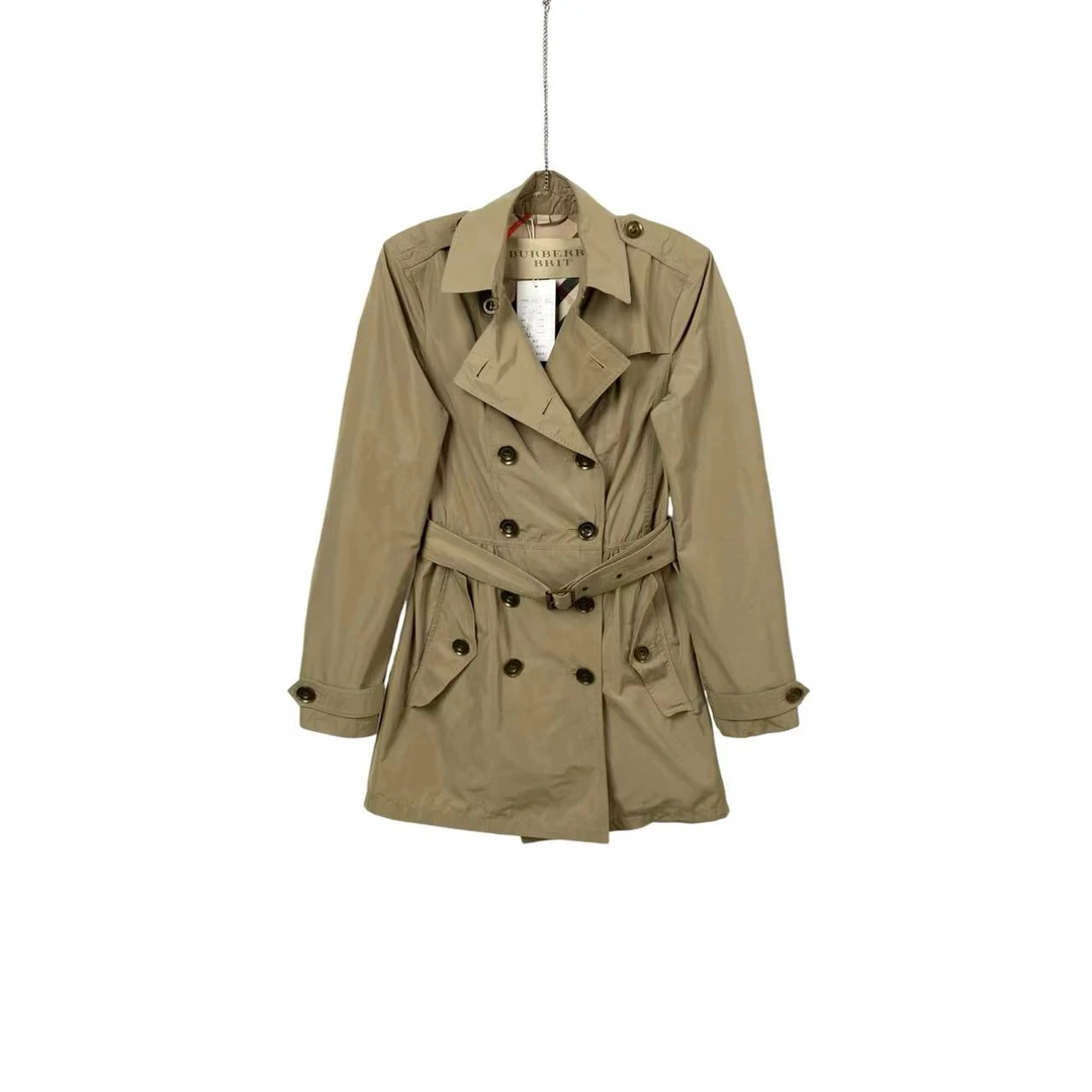 BURBERRY/博柏利 wc0012  卡其色风衣 42码
