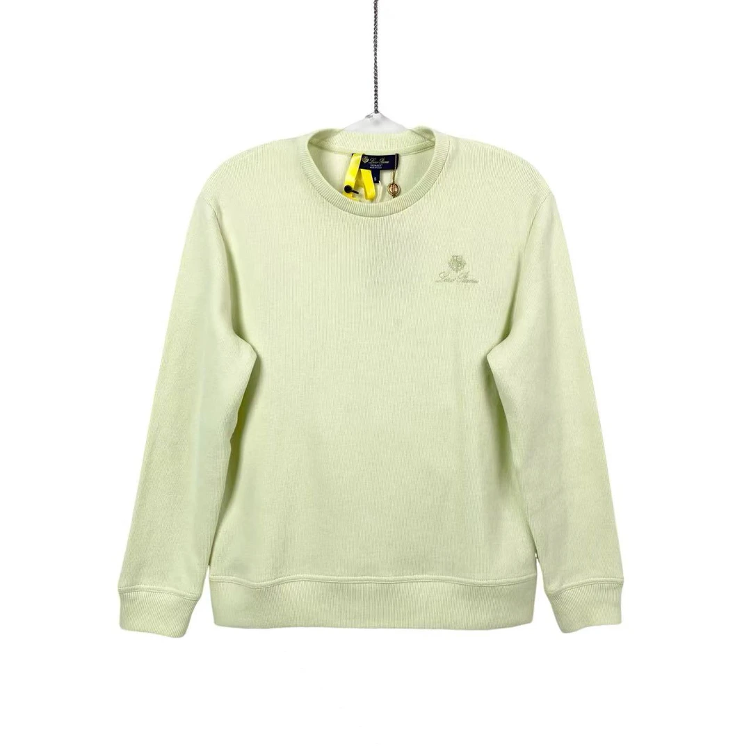 Loro Piana/诺悠翩雅 tr0003 刺绣logo卫衣 s码 市场价7800 全新