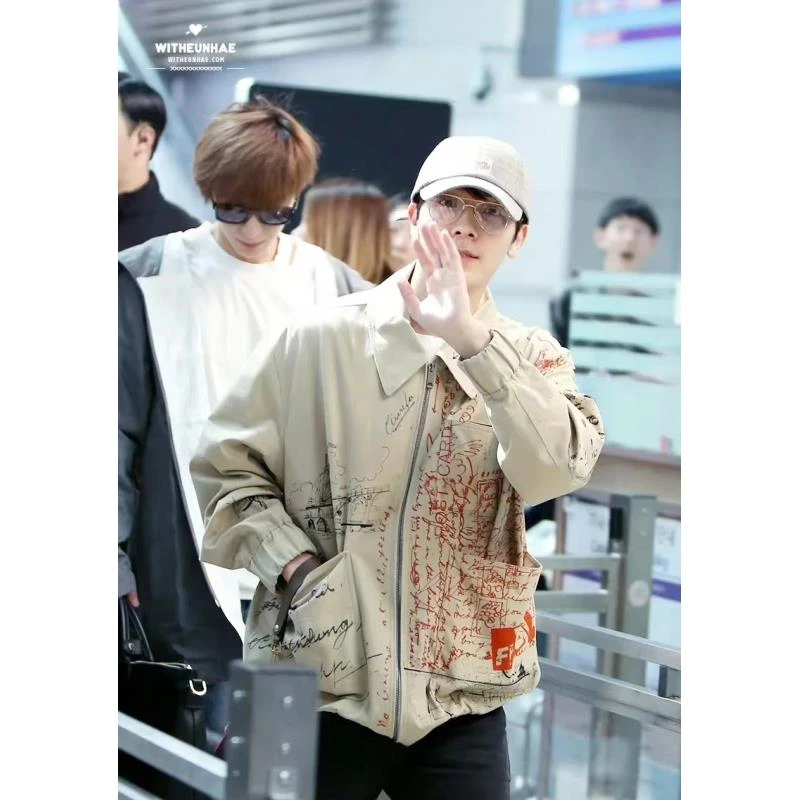BURBERRY/博柏利16303 涂鸦内衬格纹夹克 36码