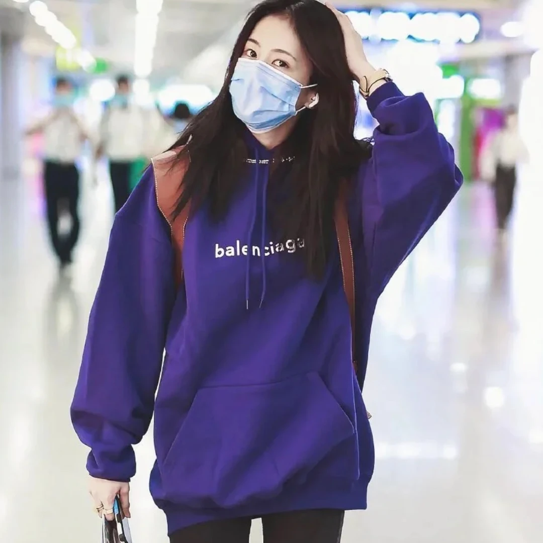 Balenciaga/巴黎世家 21233 邮箱logo帽衫 xs码