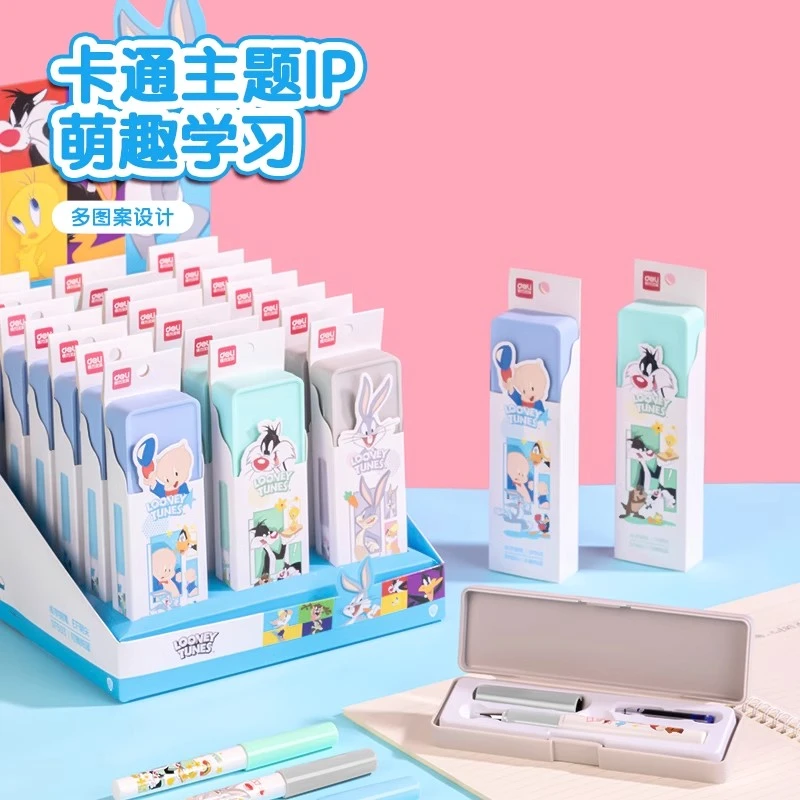 Deli/得力【兔巴哥】乐一通钢笔学生练字钢笔矫正握姿初学者可擦