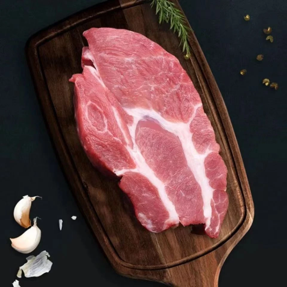 【鲜惦记】猪肉梅花肉散养黑猪肉瘦肉去皮去骨前腿肉后腿肉雪花肉