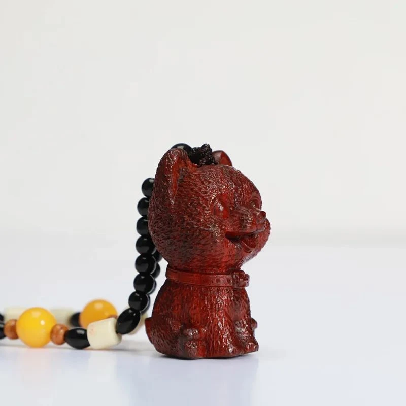 【缎光紫檀】招财猫B00825