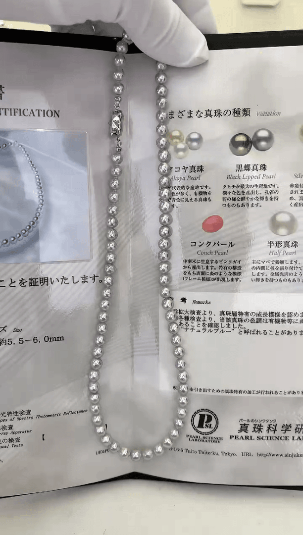 【闪购商品】海水珍珠颈饰未镶嵌真多麻微巴5.5-6