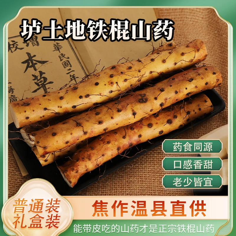 正宗河南焦作温县垆土地铁棍怀山药应季爆炸原产地山药片新鲜采挖