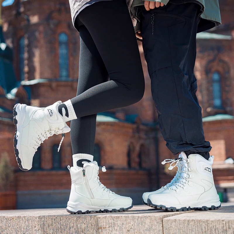 【男女同款】雪地靴防水防滑保暖加绒棉鞋加厚女爆款靴子男2025