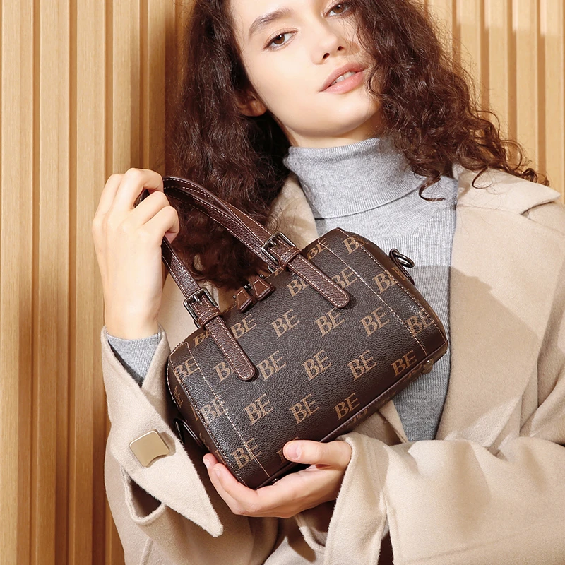 Belunis贝伦妮斯 欧美轻奢高档单肩女包时尚斜挎枕头包【礼盒装】