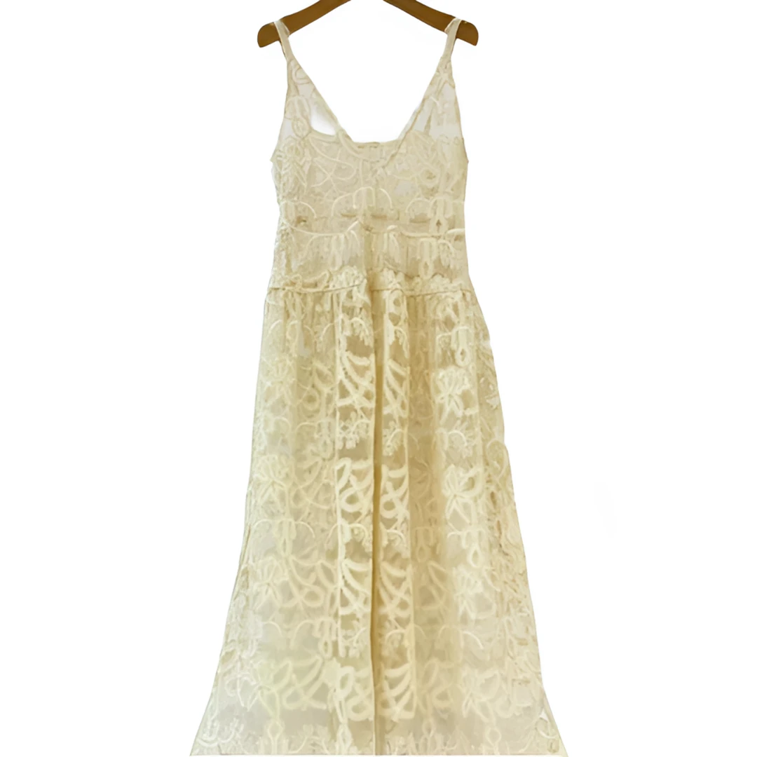 20240020女装连衣裙纯色时尚无袖女士显瘦春季法式夏季宽松连衣裙