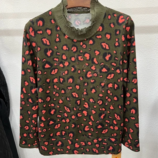 2024秋冬时尚新款5751百搭内搭长袖0575舒适保暖小衫