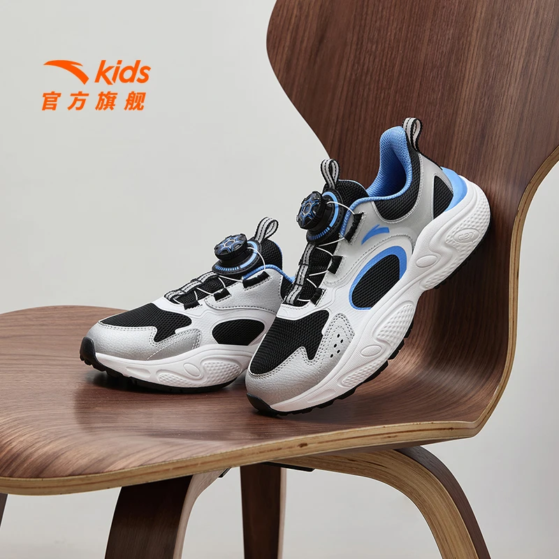 【异星】安踏儿童休闲鞋2024秋季新款舒适防滑耐磨男大童休闲款PP