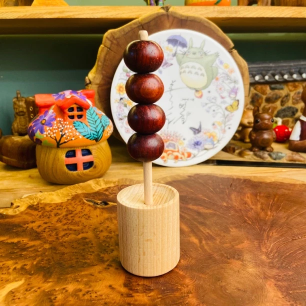 串串糖葫芦113实木摆件