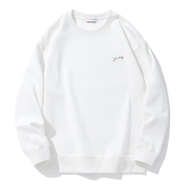 贵人鸟刺绣卫衣