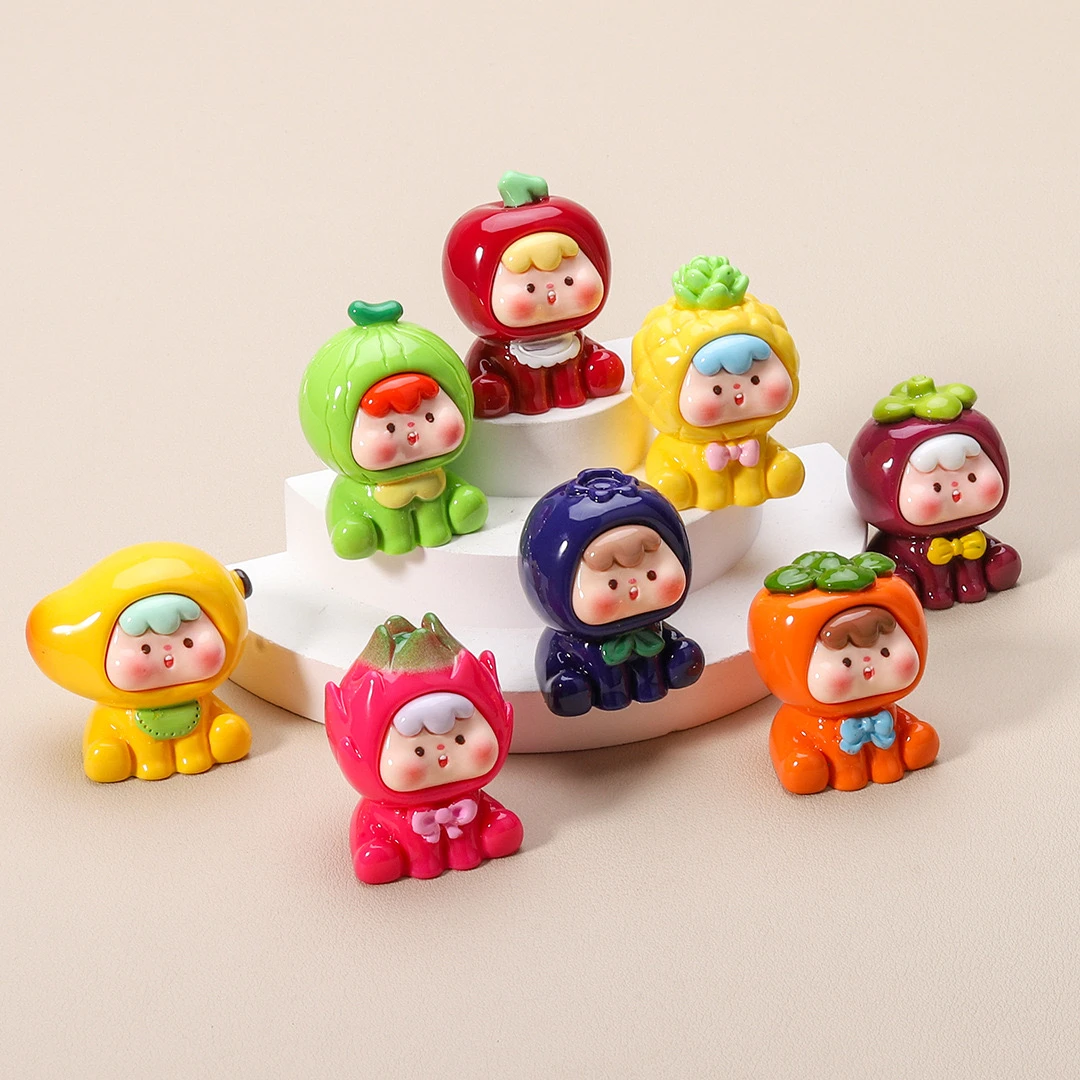 【四代水果崽崽】萌粒摆件实色夜光混发【概率1:8】