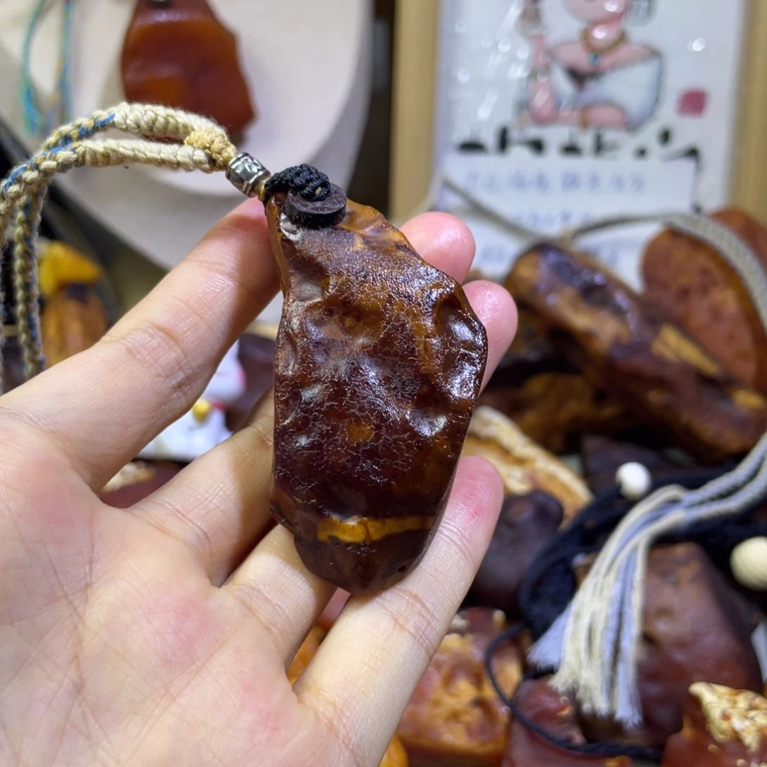 【闪购商品】琥珀裸石未镶嵌全身