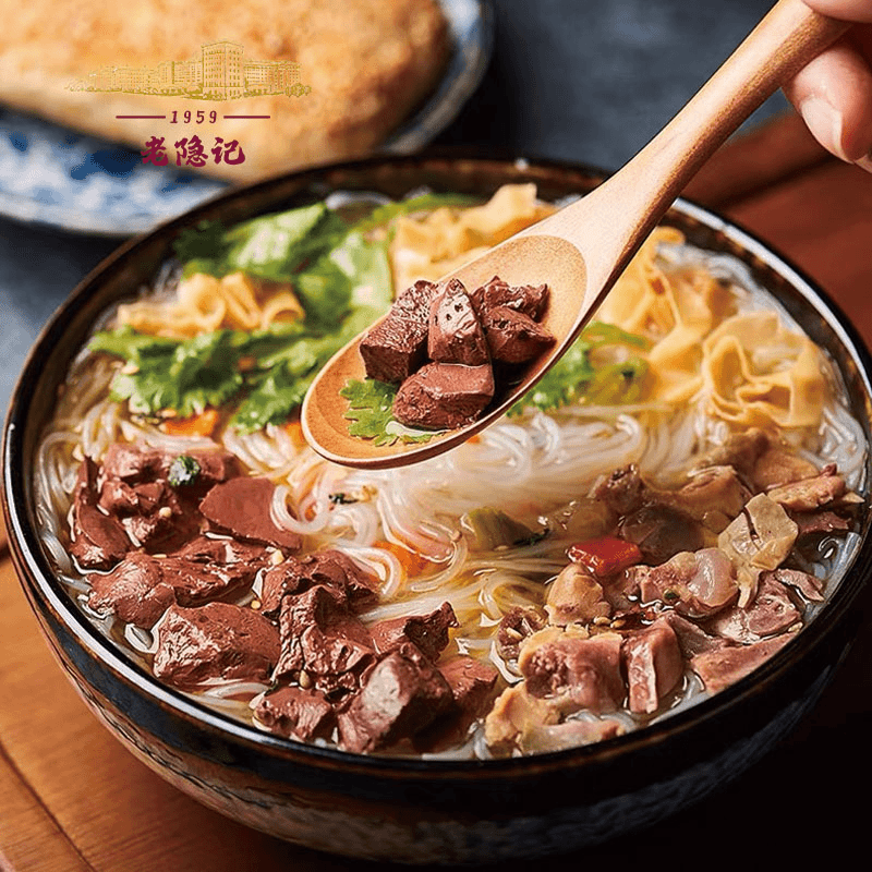 【老隐记甄选】鸭血粉丝传统口味手工制作