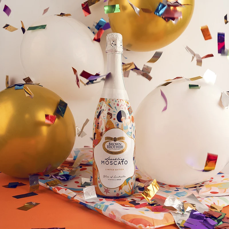 Brown Brothers布琅兄弟莫斯卡托甜白起泡葡萄酒限量版