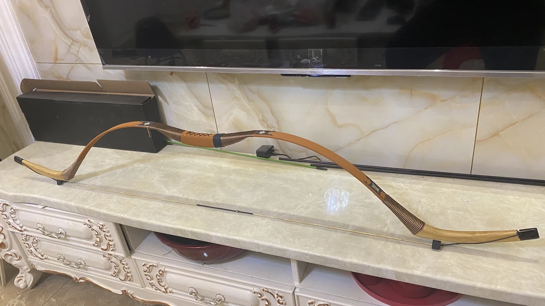 玄武传统清代弓箭仿筋角弓大拉距仿古反曲弓箭百磅力弓