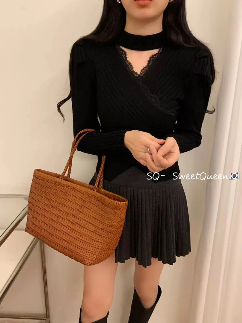 小女人蕾丝毛衣 厚实143