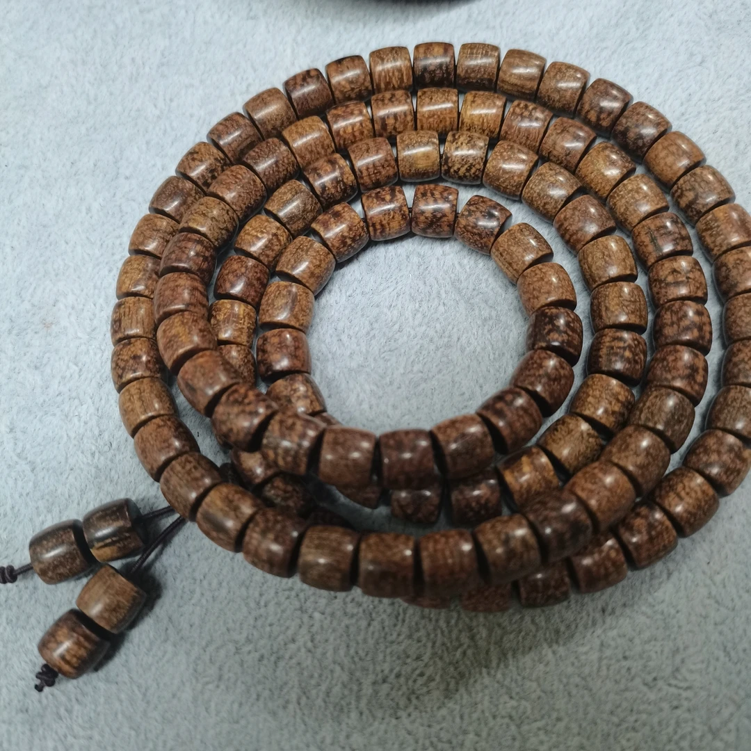 巴布亚贡木龙鳞多圈手串8/9/绿底黄金火焰龙高油高玉化温润如玉