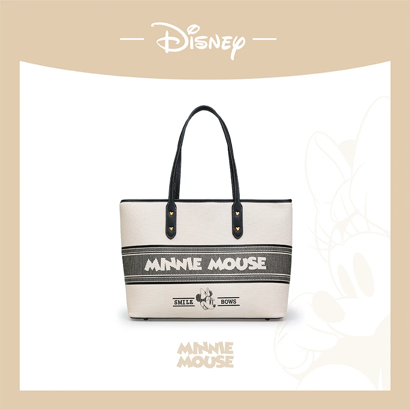 Disney/迪士尼米妮休闲手提包购物袋托特包