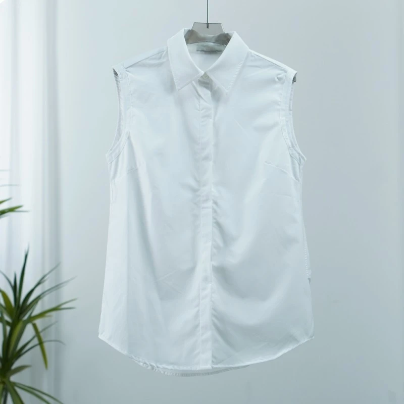 设计师系列    Y645   女装时尚撤柜衬衫背心白色CS0022