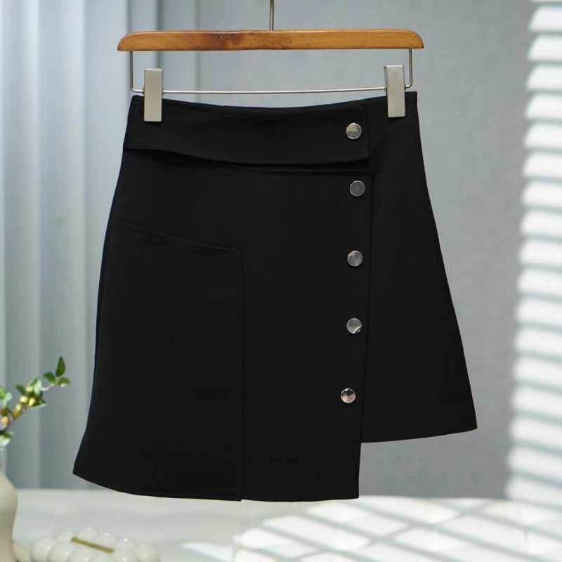 LI丽系列  Z319   女装时尚撤柜休闲半身裙黑色62485101