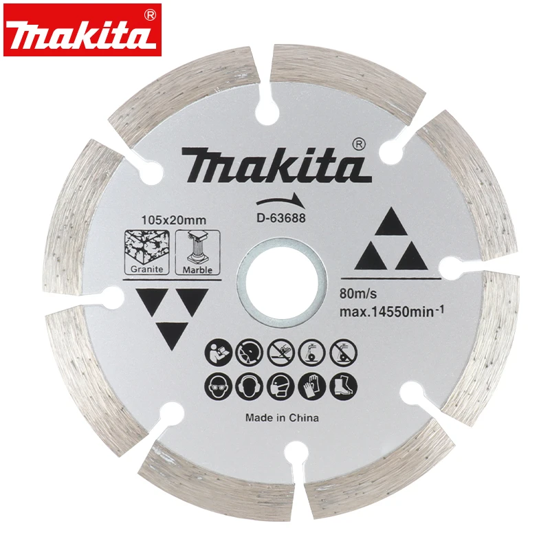 Makita/牧田原装切割片100角磨机超薄云石片金刚石锯片石材开槽片