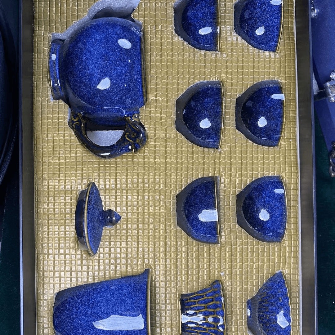 陶瓷窑变茶具套组/一套