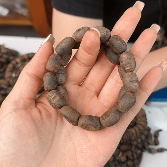沉香手串沉水留疤保17克收藏级