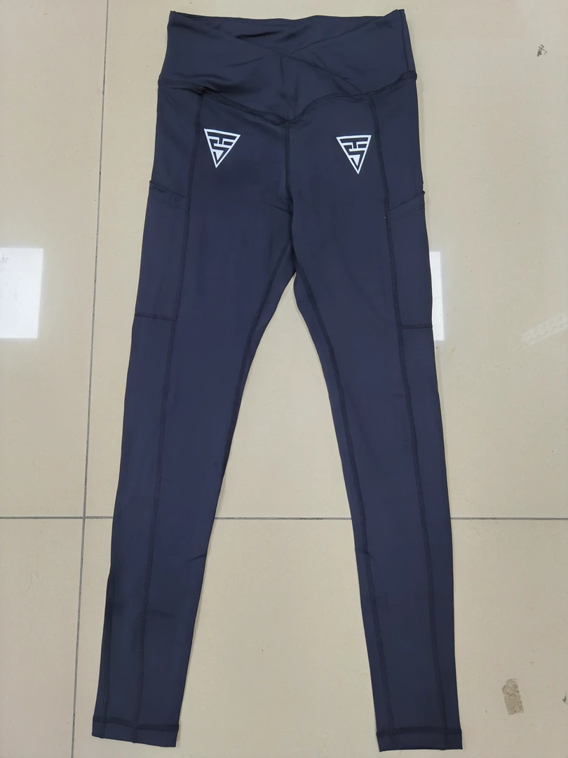 三角箭头标V腰瑜伽裤