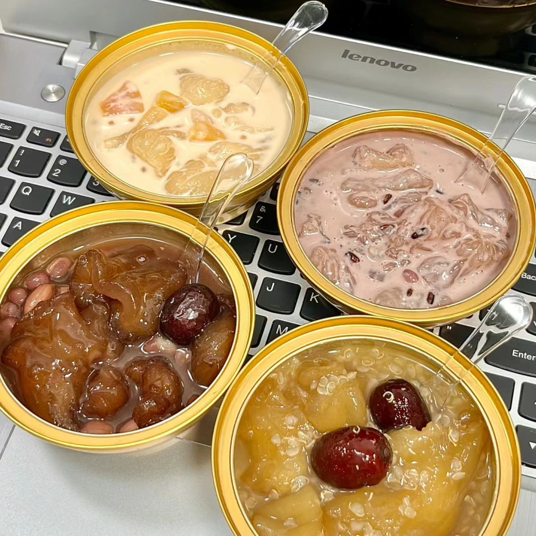 【把奶茶换成它】燕叨叨燕窝粥花胶羹