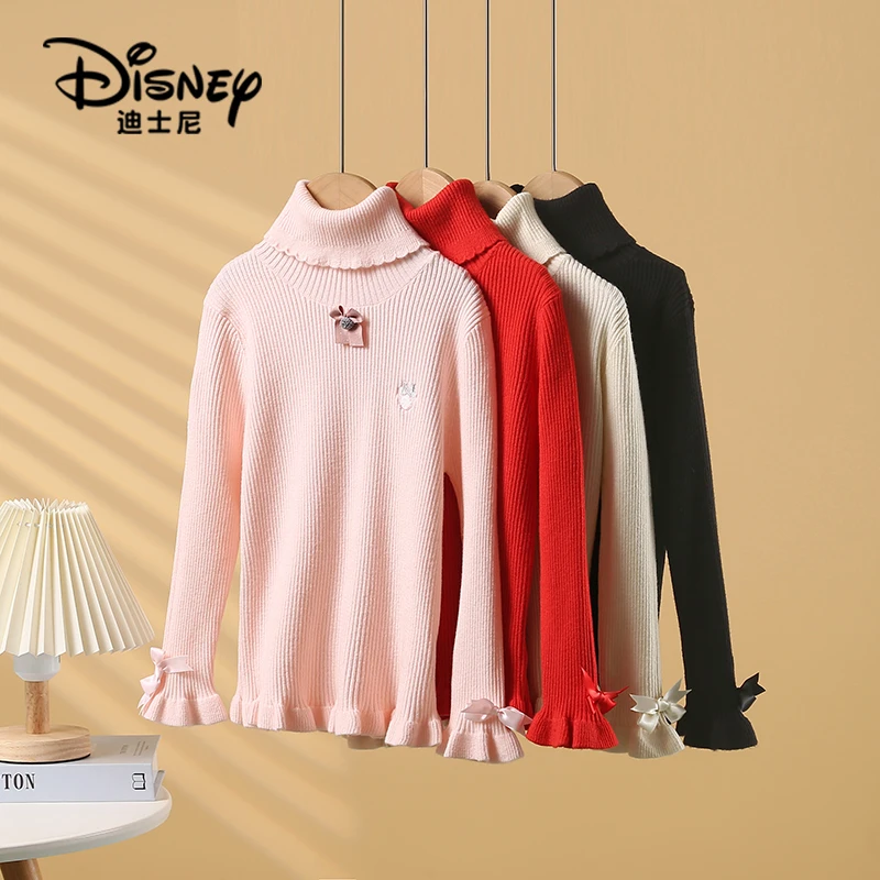 【TQ】Disney/迪士尼女童秋冬花卉打底衫XCW3BS651儿童