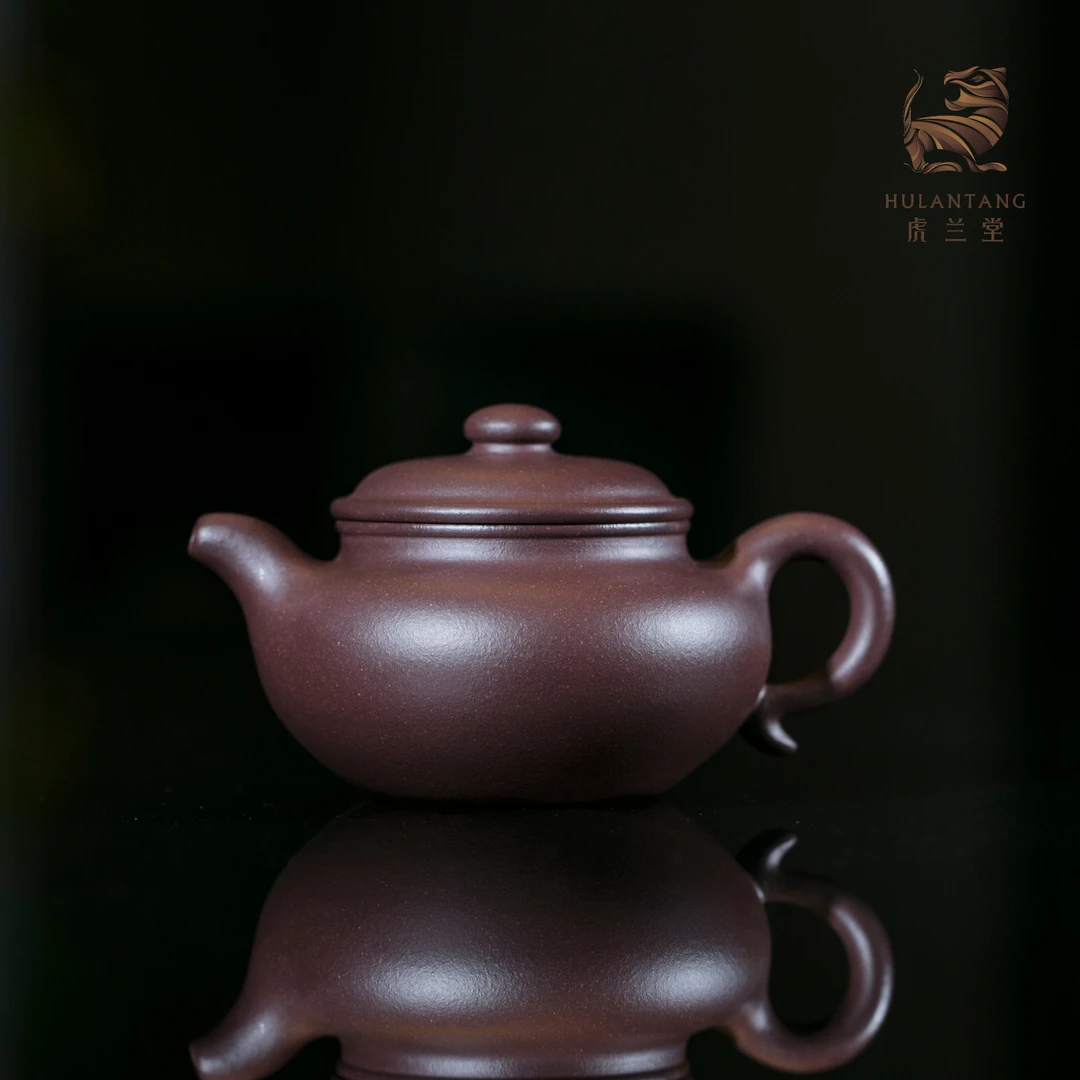 虎兰堂许芸大亨仿古壶茶壶紫泥180CC宜兴紫砂壶小器大雅经典传统