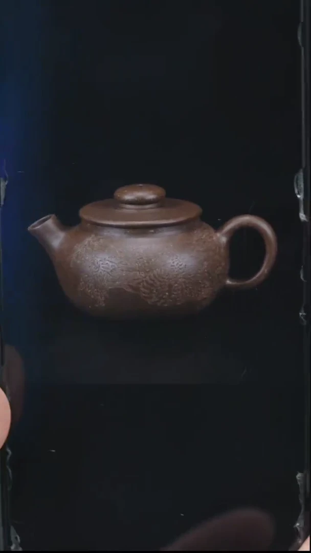 【闪购商品】紫砂茶壶董润秋龙珠段泥刻龙