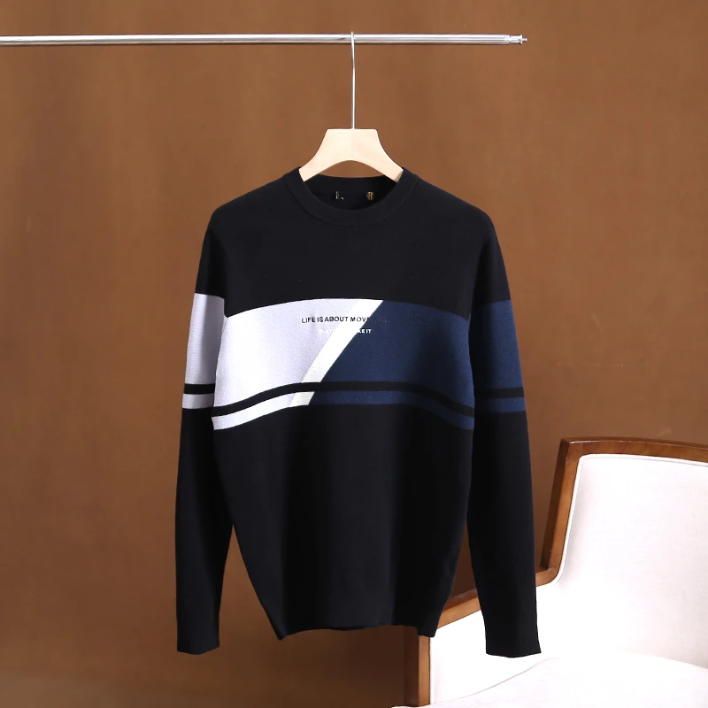 特！加密针织~细腻又克重足！提花针织衫毛衣 H4075 男装 C80