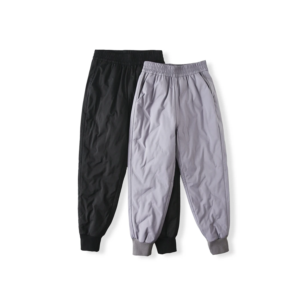 特！【70%绵羊毛填充】防风防污！男女儿童冬季休闲裤 H4235 童装4877