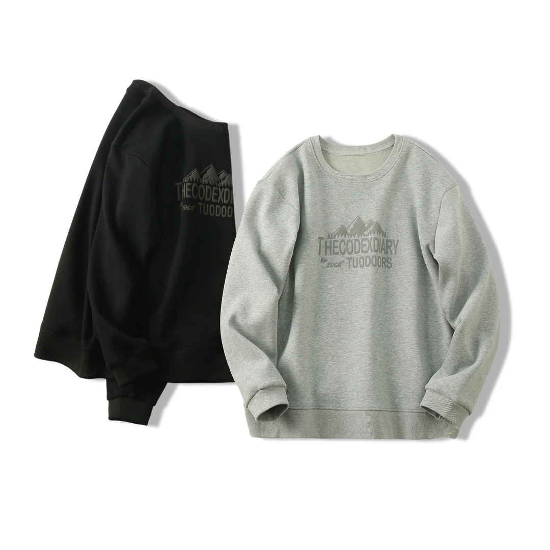 LISA.LISA ！特新型奥粒绒！保暖潮牌立体印花卫衣 H3712 C10