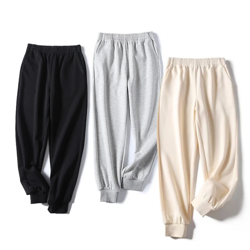 LISA.LISA特！精致刺绣！显瘦立体剪裁束口休闲裤 W2435 女装 E350