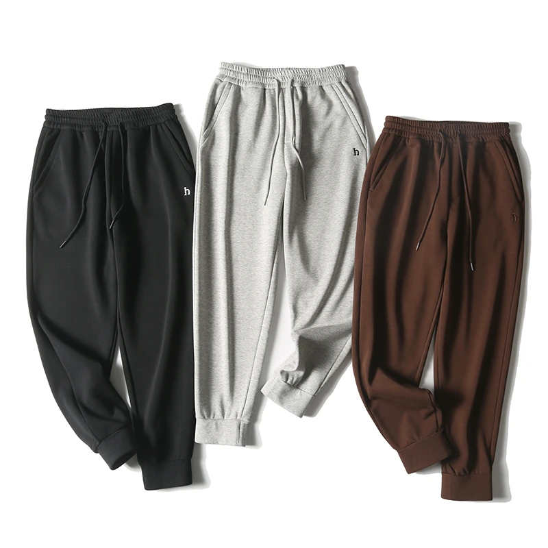 LISA.LISA特！舒适裤型！加绒保暖束口休闲裤卫裤 W968 女装 v236