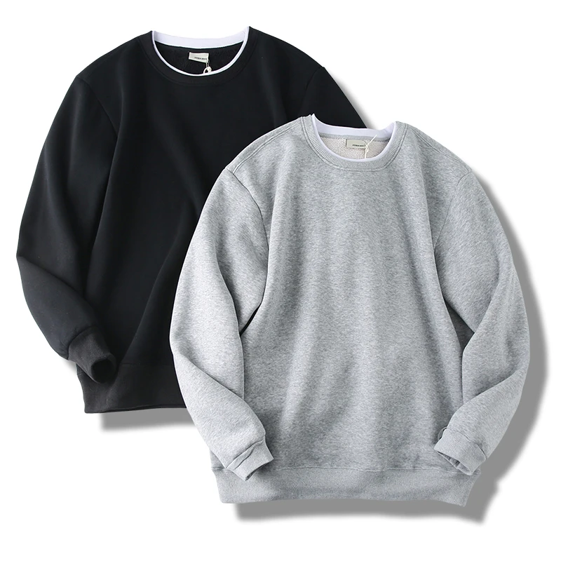 特！零下保暖！极寒系列！加长毛绒里厚卫衣 W6919 C10