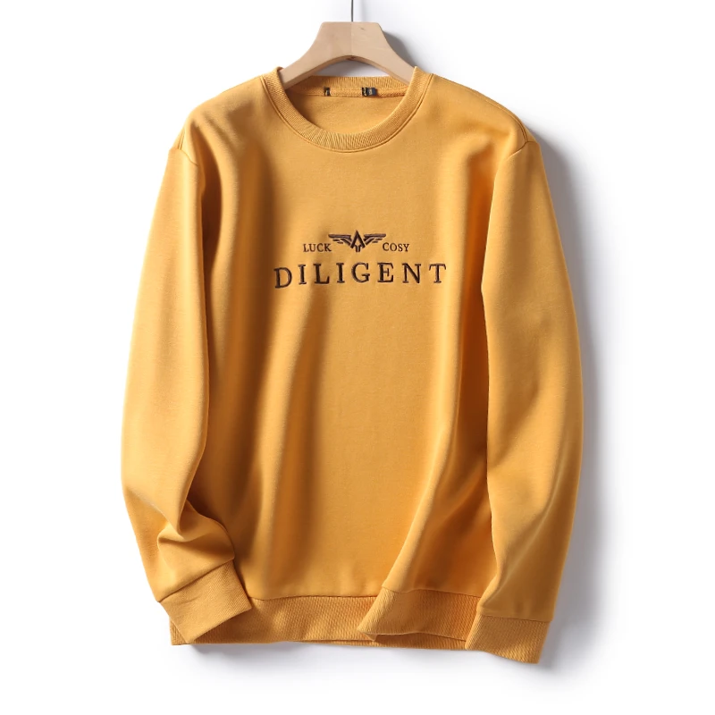 特！高阶用料！挺括又柔软！刺绣字母卫衣 W3396 男装 C18