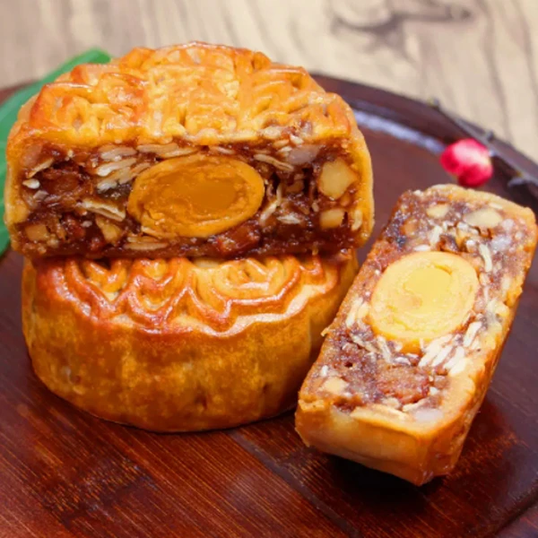 【买10个送10个】2斤真蛋黄月饼散装月饼即食糕点传统送礼