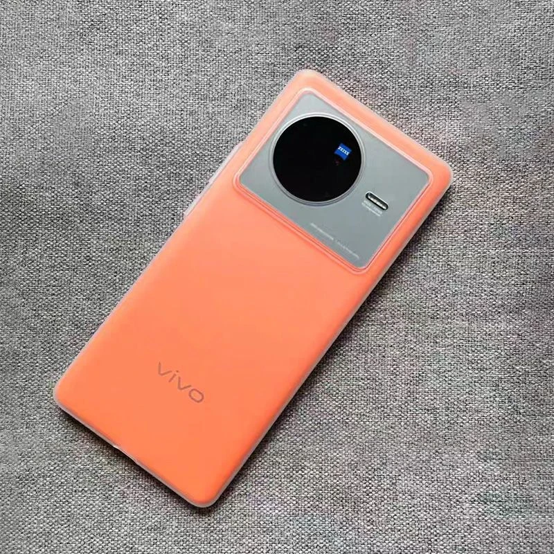 适用vivoX80超薄pp壳全包半透磨砂防指纹x80pro手机壳曲屏硬壳