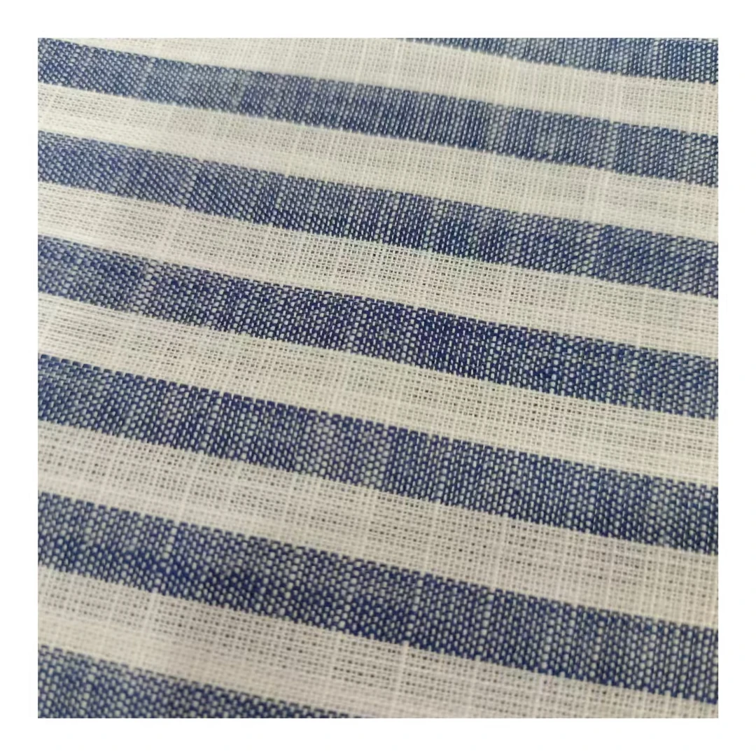 条纹色织布 纯棉 diy 精品面料余