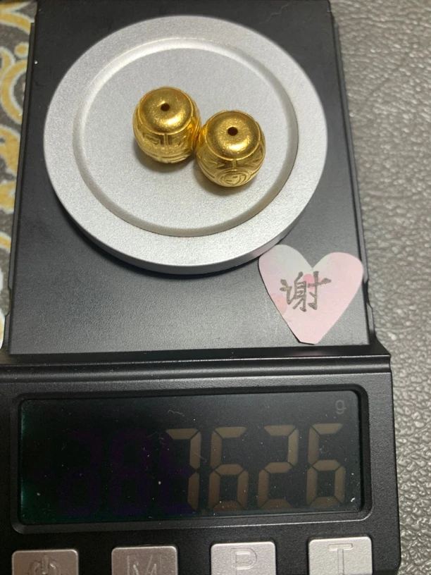 紫旭文玩黄金配饰