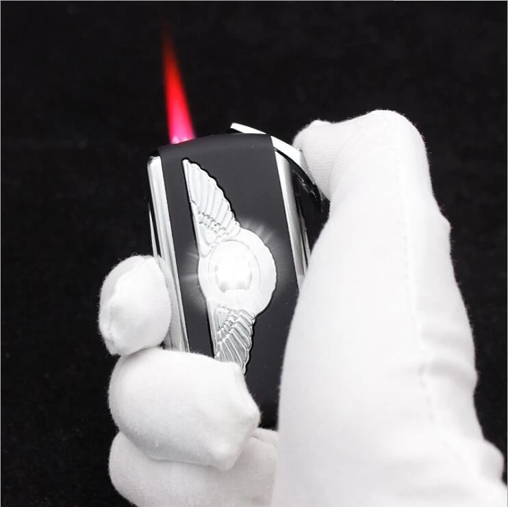 金属车钥匙造型带车标宾利充气打火机工艺挂件件创意防风男士礼品