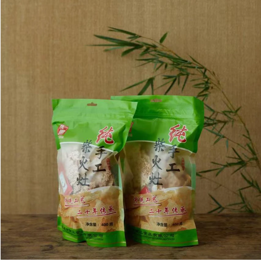 安徽特产张勇柴火灶手工制作原味薄片锅巴儿时味道2袋包邮