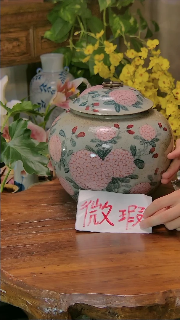 【闪购商品】摆件景德镇高档手绘花器