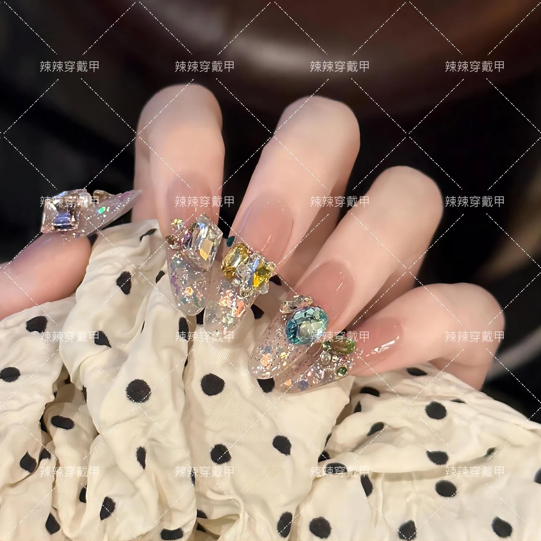 【糖果超甜】XL•Nail Supplier手工穿戴甲美甲贴片可拆卸指甲贴